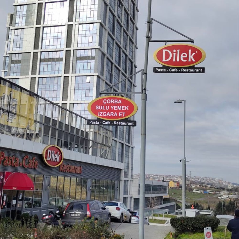 Işıksız Kutu Harf Tabela